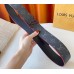 Louis Vuitton LV Broken 40mm Reversible Belt In Monogram Eclipse Canvas M0628V