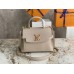 Louis Vuitton Lockme Ever Mini Bag In Greige Leather M21052