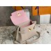 Louis Vuitton Lockme Ever Mini Bag In Greige Leather M21052