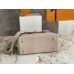 Louis Vuitton Lockme Ever Mini Bag In Greige Leather M21052
