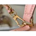 Louis Vuitton Lockme Ever Mini Bag In Pink Leather M21088