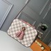 Louis Vuitton Saintonge Bag In Damier Azur Canvas N40155