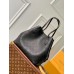 Louis Vuitton Blossom MM Bag In Black Mahina Leather M21851