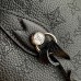 Louis Vuitton Blossom MM Bag In Black Mahina Leather M21851