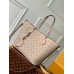 Louis Vuitton Blossom MM Bag In Galet Mahina Leather M21852