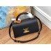 Louis Vuitton Twist One Handle PM Bag In Black Leather M57093