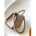 Louis Vuitton Twist One Handle PM Bag In Greige Leather M57214