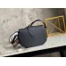 Louis Vuitton LV Pont 9 Soft PM Bag In Black Grained Leather M58727
