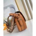 Louis Vuitton LV Pont 9 Soft MM Bag In Brown Grained Leather M58968