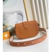 Louis Vuitton LV Pont 9 Soft MM Bag In Brown Grained Leather M58968