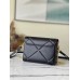 Louis Vuitton Twist MM Bag in Black Lambskin with Studs M59029