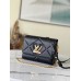 Louis Vuitton Twist MM Bag in Black Lambskin with Studs M59029