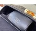 Louis Vuitton Twist MM Bag in Black Lambskin with Studs M59029