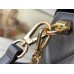 Louis Vuitton Twist MM Bag in Black Lambskin with Studs M59029
