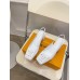 Louis Vuitton Shake Slingback Pumps 55mm In White Patent Calfskin