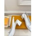 Louis Vuitton Shake Slingback Pumps 55mm In White Patent Calfskin