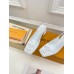 Louis Vuitton Shake Slingback Pumps 55mm In White Patent Calfskin