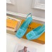 Louis Vuitton Shake Slingback Pumps 55mm In Green Patent Calfskin