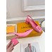 Louis Vuitton Shake Slingback Pumps 55mm In Pink Patent Calfskin