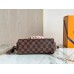 Louis Vuitton Braided Croisette Bag In Damier Ebene Canvas N40451