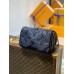 Louis Vuitton Speedy Bandouliere 25 Bag In Black Recycled Nylon M59008