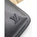 Louis Vuitton Avenue Sling Bag In Black Taiga Leather M30863