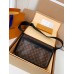 Louis Vuitton Archy Messenger MM Bag In Monogram Macassar Canvas M46328