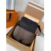 Louis Vuitton Archy Messenger MM Bag In Monogram Macassar Canvas M46328