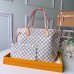 Louis Vuitton Neverfull MM Bag In Damier Azur Canvas N41361