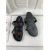 Louis Vuitton Bom Dia Flat Mules In Monogram Canvas