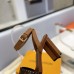 Louis Vuitton Silhouette Sandals In Perforated Monogram Canvas