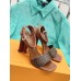 Louis Vuitton Silhouette Sandals in Monogram Canvas with Studs