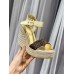 Louis Vuitton Starboard Wedge Sandals in Lambskin and Monogram Canvas