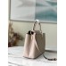 Louis Vuitton Capucines MM Bag In Grey Taurillon Leather M42253