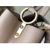 Louis Vuitton Capucines MM Bag In Grey Taurillon Leather M42253