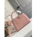 Louis Vuitton Capucines MM Bag In Magnolia Taurillon Leather M42258