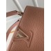 Louis Vuitton Capucines MM Bag In Magnolia Taurillon Leather M42258