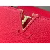 Louis Vuitton Capucines MM Bag In Red Taurillon Leather M43935