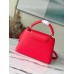 Louis Vuitton Capucines MM Bag In Red Taurillon Leather M43935