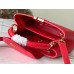 Louis Vuitton Capucines MM Bag In Red Taurillon Leather M43935