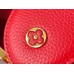 Louis Vuitton Capucines MM Bag In Red Taurillon Leather M43935