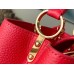 Louis Vuitton Capucines MM Bag In Red Taurillon Leather M43935