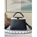 Louis Vuitton Capucines MM Bag in Taurillon Leather with Shearling M59073