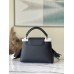 Louis Vuitton Capucines MM Bag in Taurillon Leather with Shearling M59073
