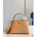 Louis Vuitton Capucines MM Bag In Arizona Taurillon Leather M59227