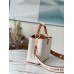 Louis Vuitton Capucines MM Bag in Canvas with Brown Leather M59969