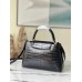 Louis Vuitton Capucines MM Bag In Crocodile-embossed Leather N92967
