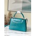 Louis Vuitton Capucines MM Bag In Crocodile-embossed Leather N93236