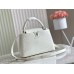 Louis Vuitton Capucines MM Bag In Crocodile-embossed Leather N93716
