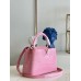 Louis Vuitton Capucines MM Bag In Crocodile-embossed Leather N94260